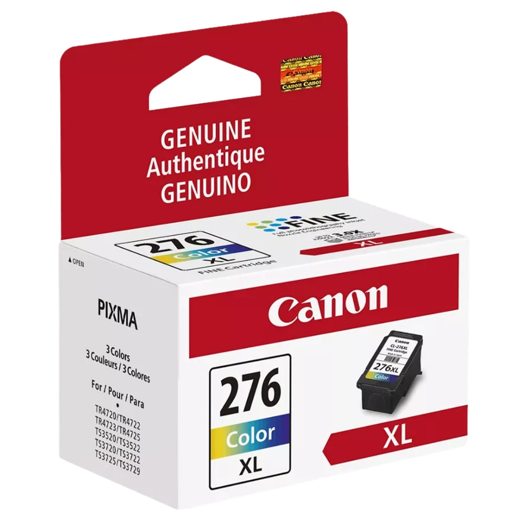 New, Pre-Owned -  CL-276XL High Yield Color Ink Cartridge, 4987C001