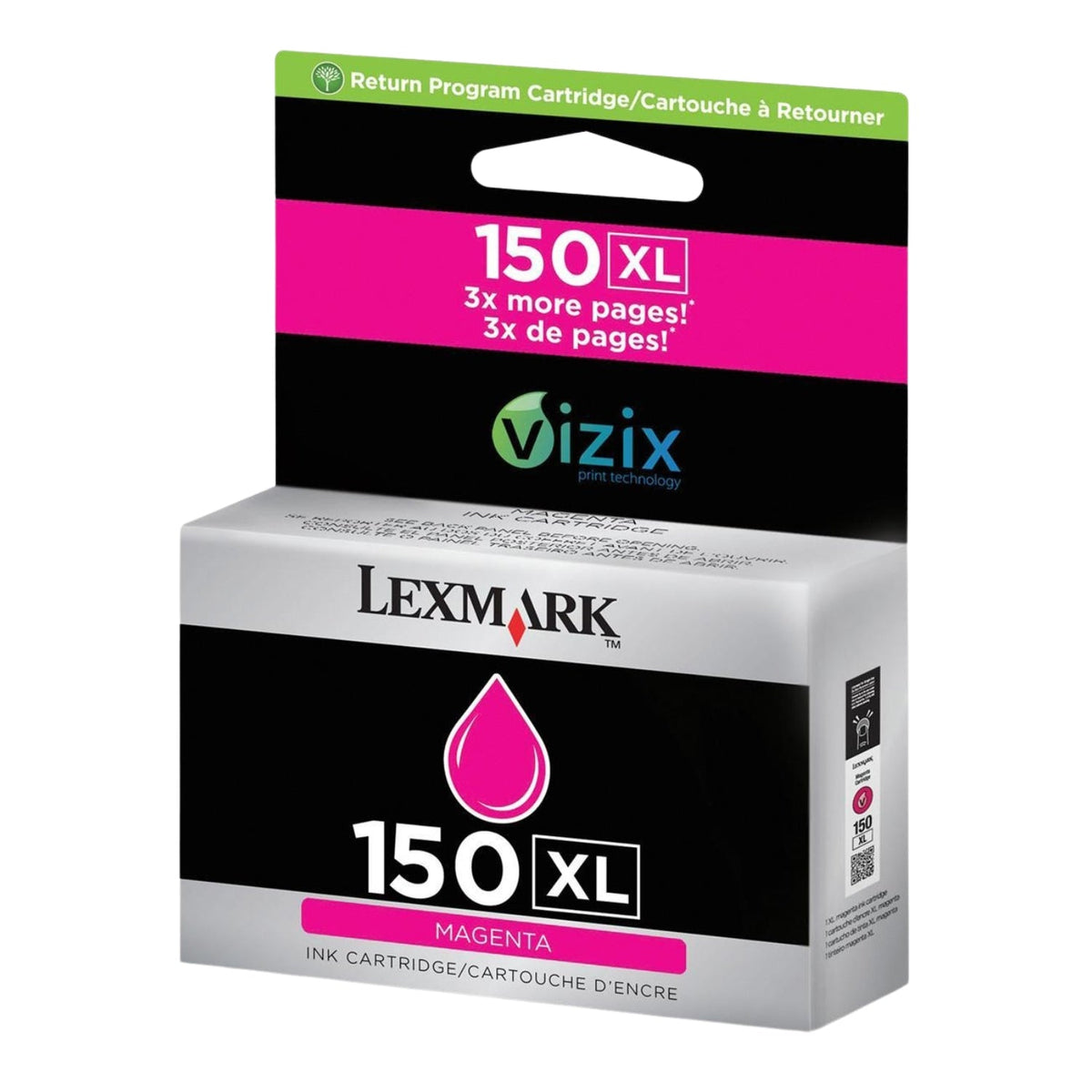New, Pre-Owned - Lexmark #150XL Magenta Ink Cartridge