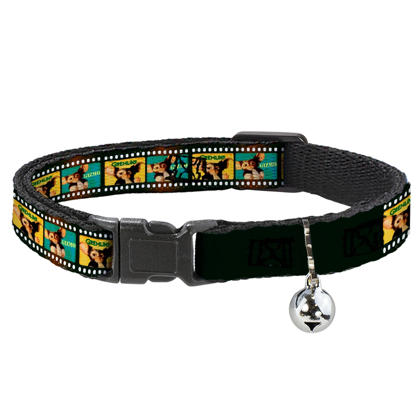 Breakaway Cat Collar with Bell - Gremlins GIZMO Film Strip Pose Blocks