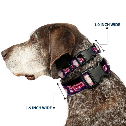 Plastic Clip Collar - THE APOTHECARY DIARIES Jinshi Pose and Title Logo Black