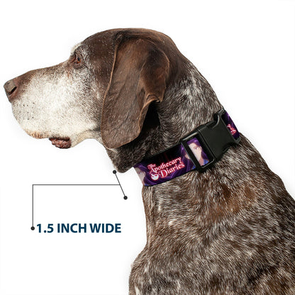 Plastic Clip Collar - THE APOTHECARY DIARIES Jinshi Pose and Title Logo Black