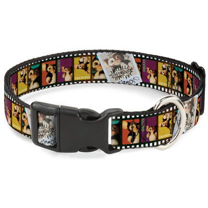 Plastic Clip Collar - Gremlins Gizmo Filmstrip Poses Multi Color