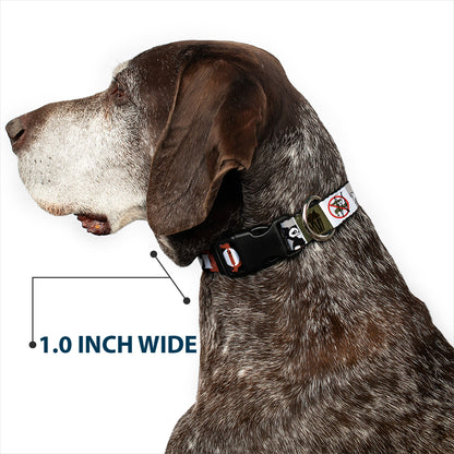 Plastic Clip Collar - Gremlins GIZMO Poses/Rules Blocks Red/Greens/Grays/White