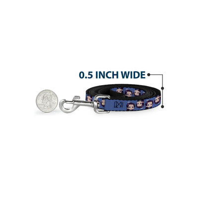 Dog Leash - The Apothecary Diaries Chibi Jinshi Flip Pose Blue