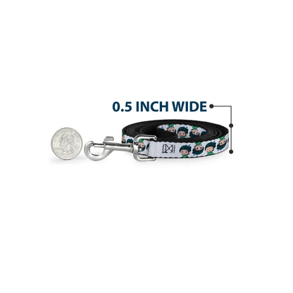 Dog Leash - The Apothecary Diaries Chibi Maomao Expressions Flip White