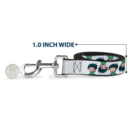 Dog Leash - The Apothecary Diaries Chibi Maomao Expressions Flip White