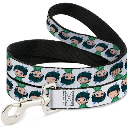 Dog Leash - The Apothecary Diaries Chibi Maomao Expressions Flip White