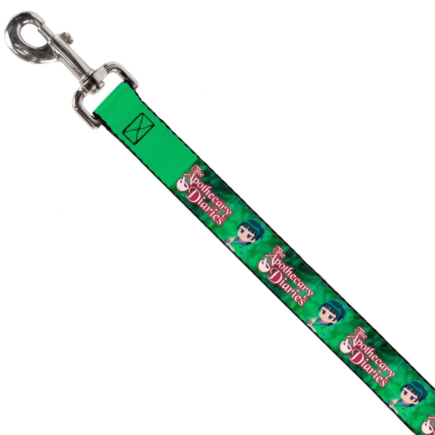 Dog Leash - THE APOTHECARY DIARIES Maomao Grinding Pose and Title Logo Greens