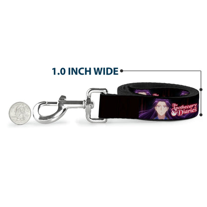 Dog Leash - THE APOTHECARY DIARIES Jinshi Pose and Title Logo Black