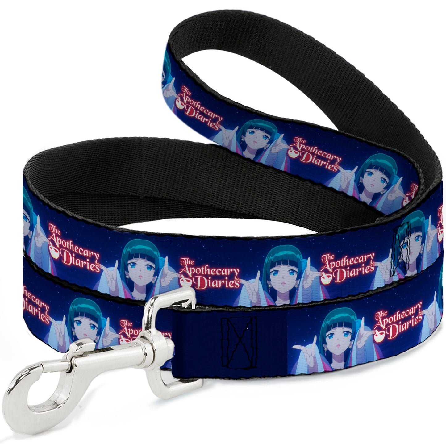 Dog Leash - THE APOTHECARY DIARIES Maomao Hands Out Pose and Title Logo Purples