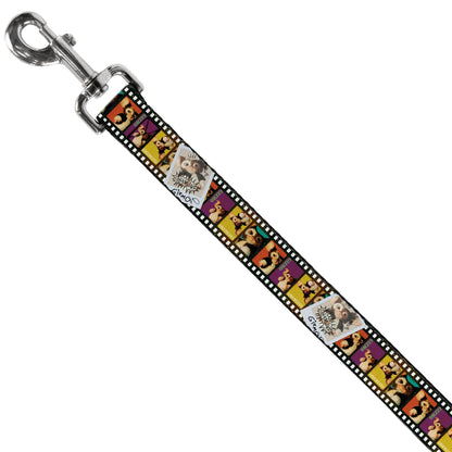 Dog Leash - Gremlins Gizmo Filmstrip Poses Multi Color