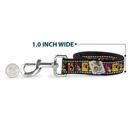 Dog Leash - Gremlins Gizmo Filmstrip Poses Multi Color