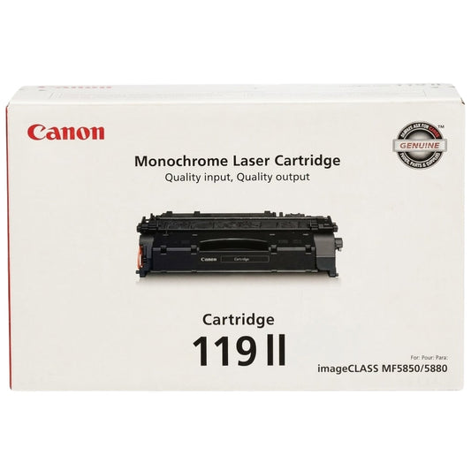 New, Pre-Owned - Canon 119 High-Yield Black Toner Cartridge, 3480B001Â