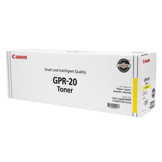 New, Pre-Owned - Canon GPR-20 Yellow Toner Cartridge, 1066B001