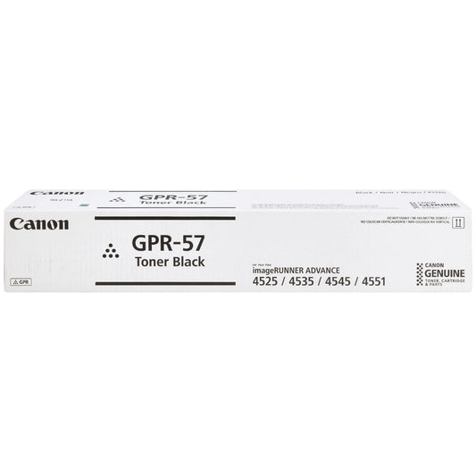 New, Pre-Owned - Canon GPR-57 Black Toner Cartridge, 0473C003AA