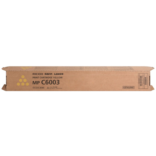 New, Pre-Owned - Ricoh MP C6003 High Yield Yellow Toner Cartridge, 841850