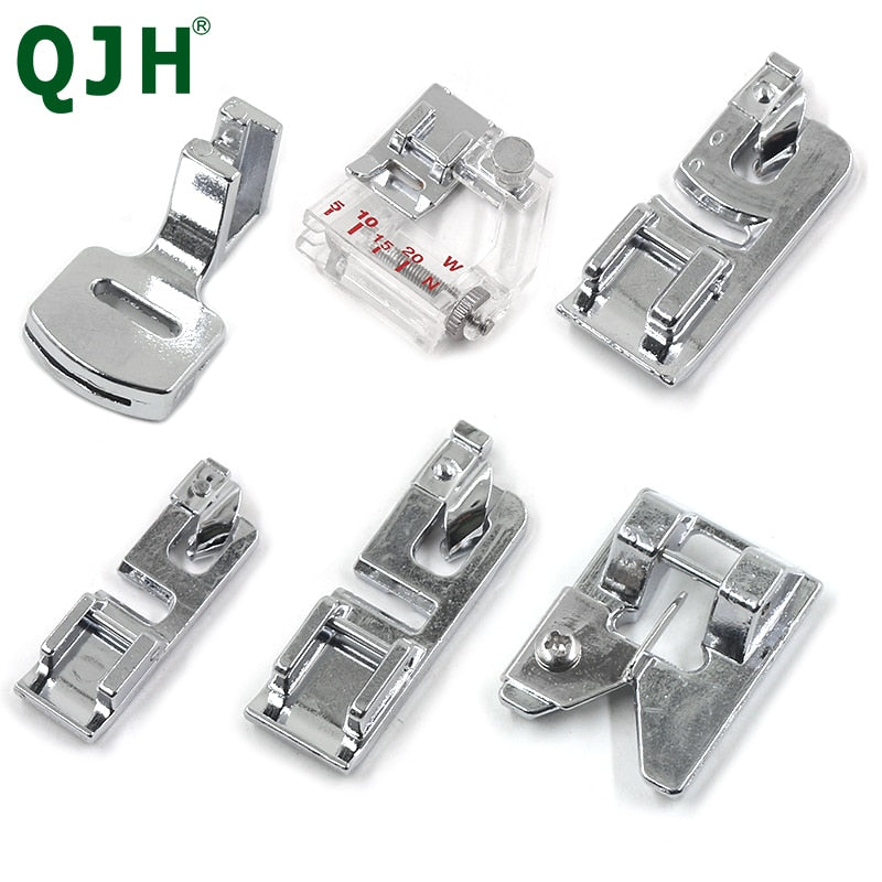 Household Knitting Sewing Machine Accessories: Dark Knitting Presser Foot Kit, Suitable for Janome and Necchi Sewing Machines