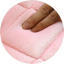 Soft Crate Mat with Anti-Slip Bottom for Large Dogs and Cats - Machine Washable Pet Mattress