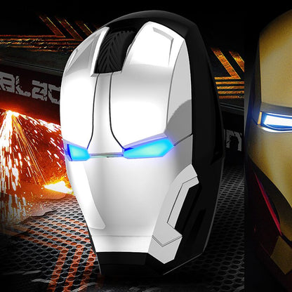 WEYES Wireless mouse for Iron man appearance Creative power saving Notebook computer games  mice The coolest Art