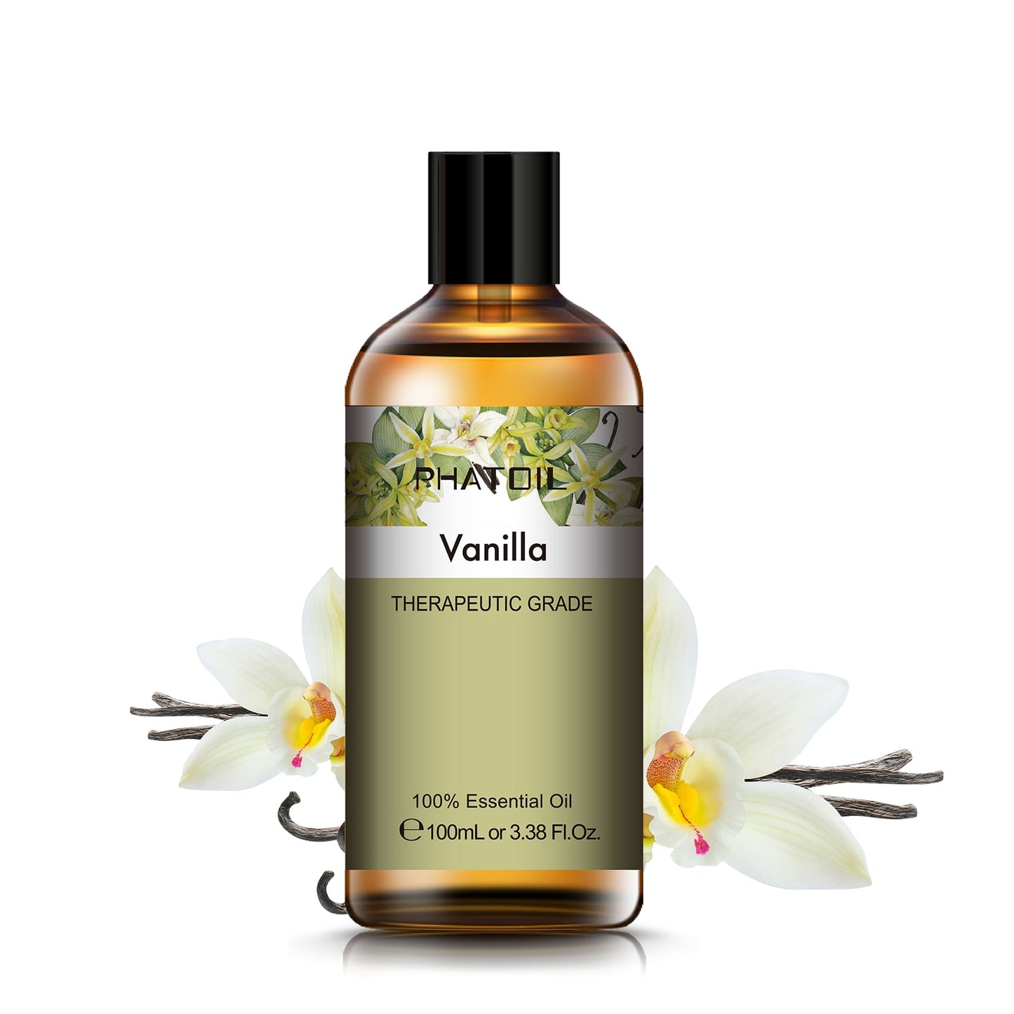 100ML Pure Natural Essential Oils Diffuser for Skin Care Rose Orange Lemon Lavender Rose Geranium Chamomile Avocado Aroma Oil