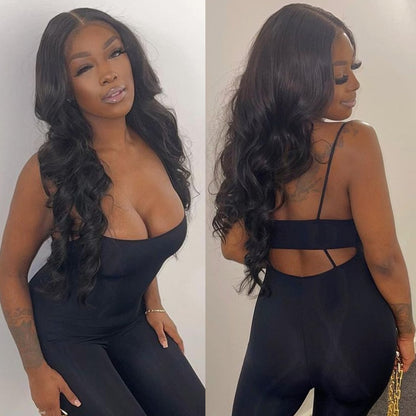 13x4 13x6 HD Lace Front Body Wave Wig - Pre-Plucked Elegance for Women