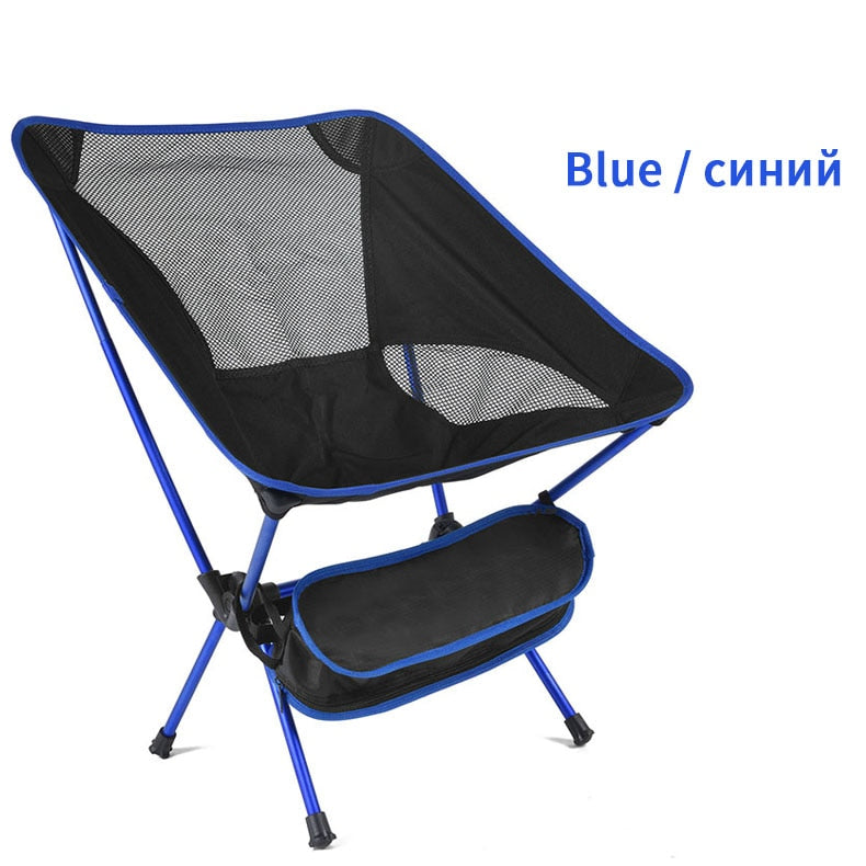 Portable Folding Moon Chair: Detachable, Lightweight Outdoor Camping Chair for Beach, Fishing, Travel, Hiking, and Picnic