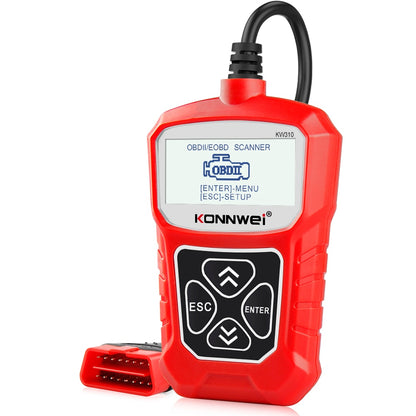 KW310 OBD2 Scanner - Professional Car Diagnostic Tool with Russian Language Support, Automotive Scanner, and Car Maintenance Toolkit