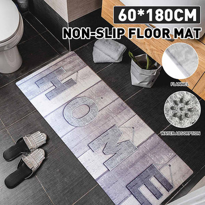 180cm Kitchen Mat Bedroom Door Mat Home Hallway Entrance Floor Rug Decoration Living Room Carpet Bathroom Non-slip Carpet