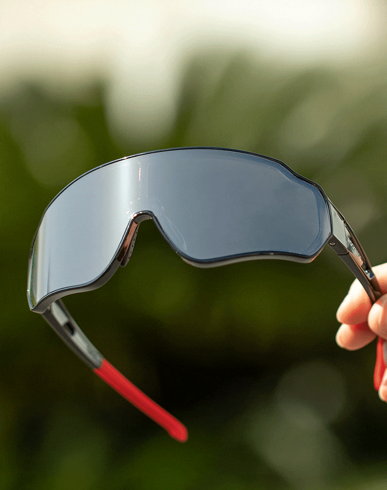 Photochromic Polarized Sunglasses for Men and Women - Cycling Glasses for Outdoor Sports, Hiking, and Biking with Inner Frame