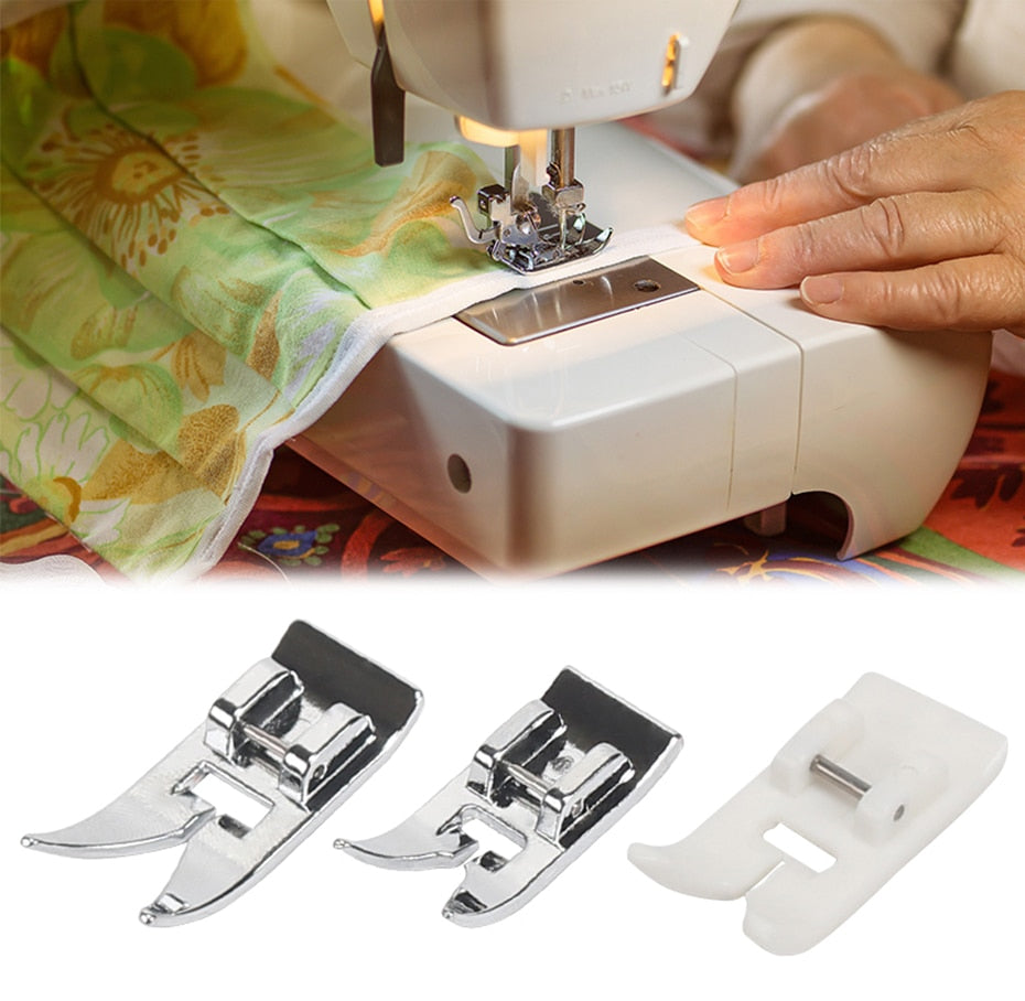 Household Knitting Sewing Machine Accessories: Dark Knitting Presser Foot Kit, Suitable for Janome and Necchi Sewing Machines