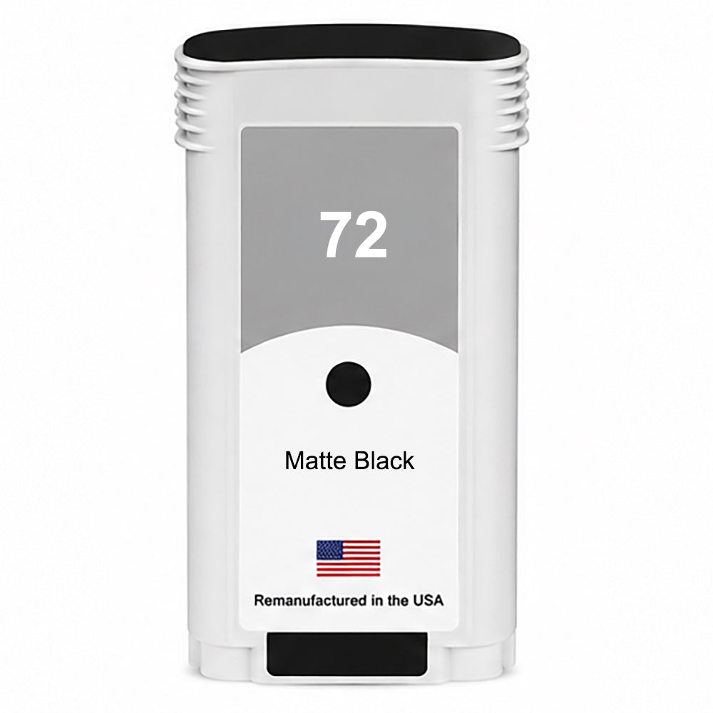 U.S. Remanufactured for HP 72 130-ml (C9403A) Matte Black Ink Cartridge