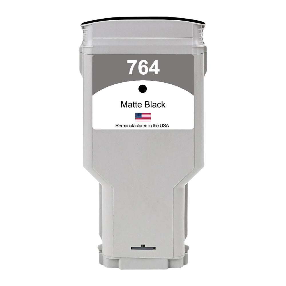 US Remanufactured for HP 764 300mL Matte Black Ink Cartridge, C1Q16A