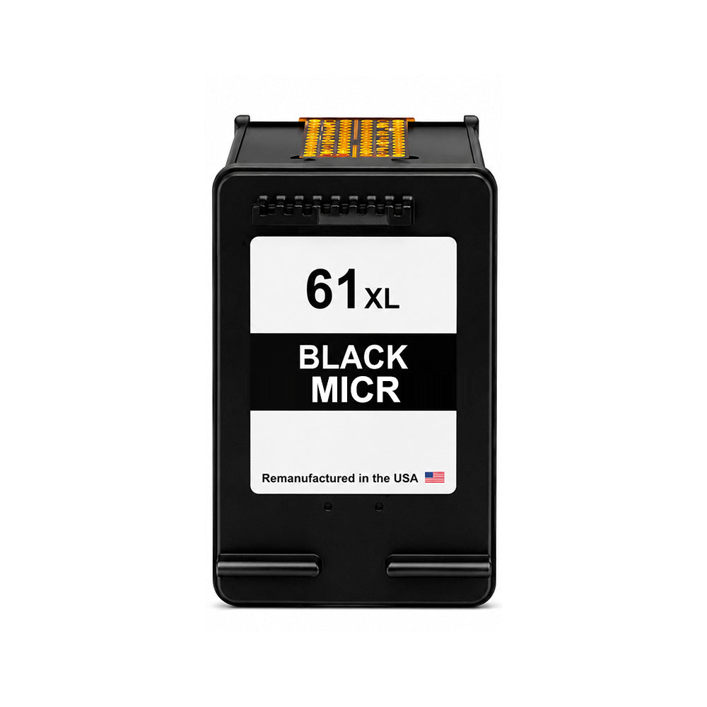 U.S. Remanufactured for HP 61XL (CH563WN) Black MICR Ink Cartridge