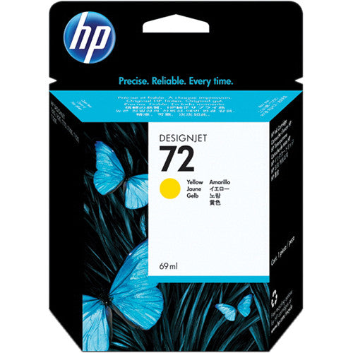 New, Pre-Owned - HP 72 69ml (C9400A) Yellow Ink Cartridge