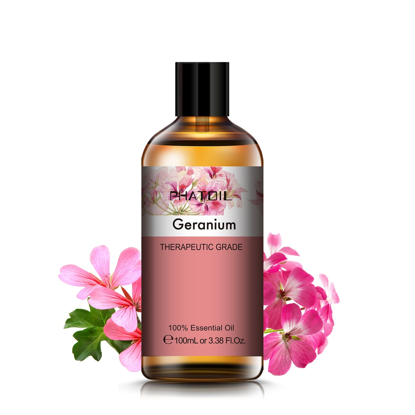 100ML Pure Natural Essential Oils Diffuser for Skin Care Rose Orange Lemon Lavender Rose Geranium Chamomile Avocado Aroma Oil