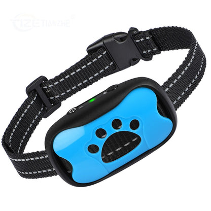 MASBRILL Dog Anti Barking Device Electric Ultrasonic Dogs Training Collar Dog Stop Barking Vibration Anti Bark Collar Large Dog