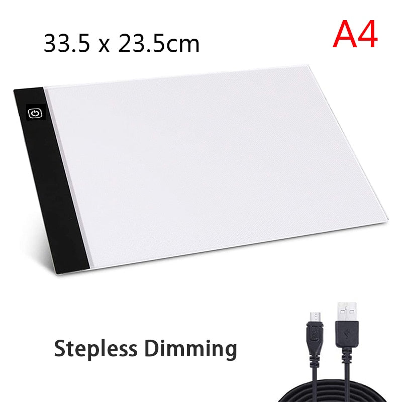 LED Light Pad for Diamond Painting - USB Powered Digital Graphics Tablet and Drawing Board for Art and Painting