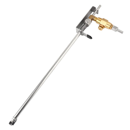 Intuitive One-Handed Operation Stainless Beer Gun - Homebrew Keg Co2 Filling Bottling Device and Carbonation Kit