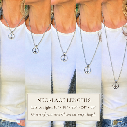 CLASSIC PEACE NECKLACE