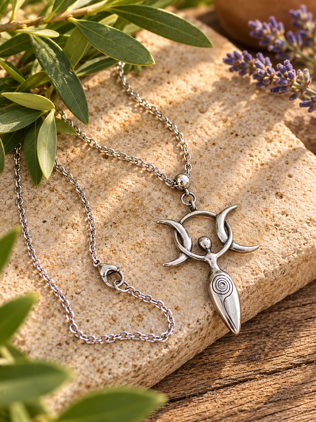 MOON GODDESS NECKLACE