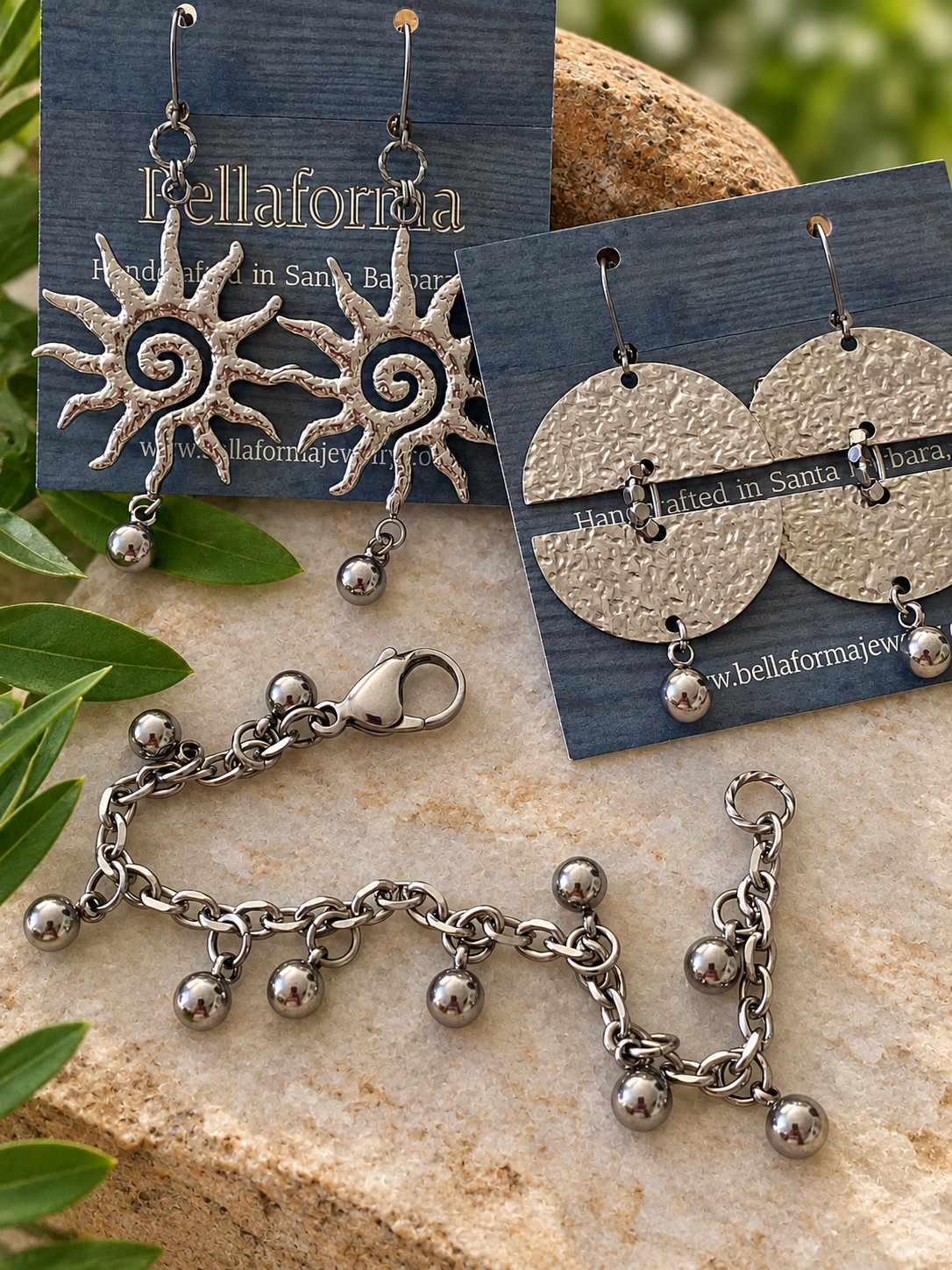 HAMMERED SUN EARRINGS