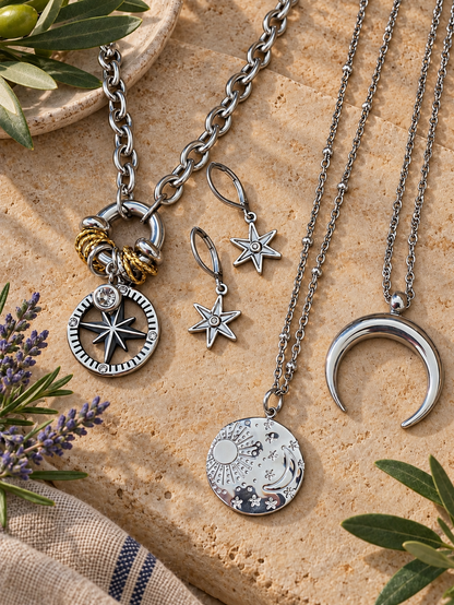 CRESCENT MOON NECKLACE