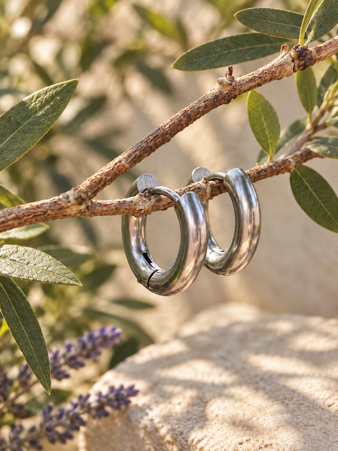 HUGGIE HOOP EARRINGS