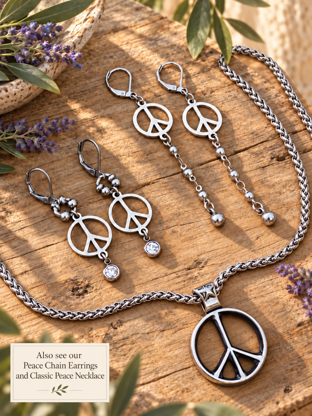 PEACE EARRINGS