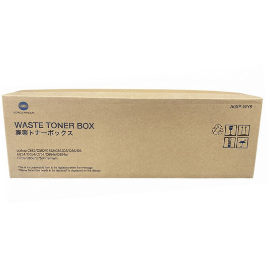 New, Pre-Owned - Konica Minolta A0XP-WY6 Standard Yield Black Waste Toner Unit