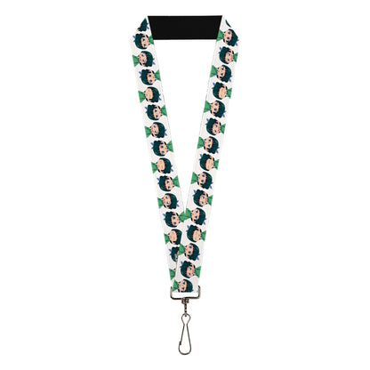 Lanyard - 1.0" - The Apothecary Diaries Chibi Maomao Expressions Flip White