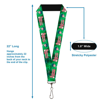 Lanyard - 1.0" - THE APOTHECARY DIARIES Maomao Grinding Pose and Title Logo Greens