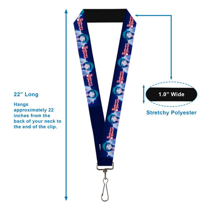 Lanyard - 1.0" - THE APOTHECARY DIARIES Maomao Hands Out Pose and Title Logo Purples