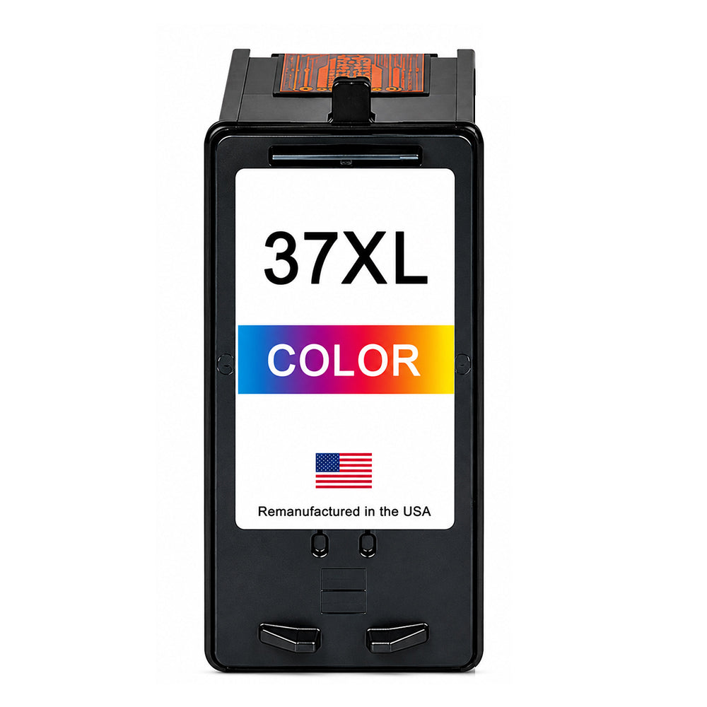 U.S. Remanufactured for Lexmark #37XL 18C2180 Color Ink Cartridge High Yield