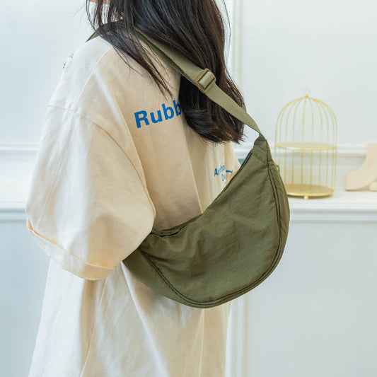 Casual Nylon Dumpling Bag
